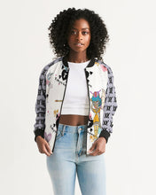 Load image into Gallery viewer, Divine Beauty Spyder 2:28 Women&#39;s Bomber Jacket