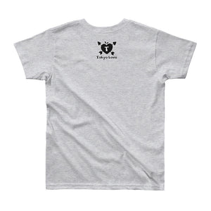 Akio Face #1 Youth Short Sleeve T-Shirt-kids
