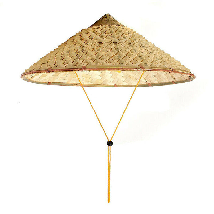 Vietnamese Japanese Coolie Straw Bamboo Cone Sun Hat